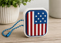 American Flag Fidget Clicker Keychain – 3D Printed Sensory Clicker