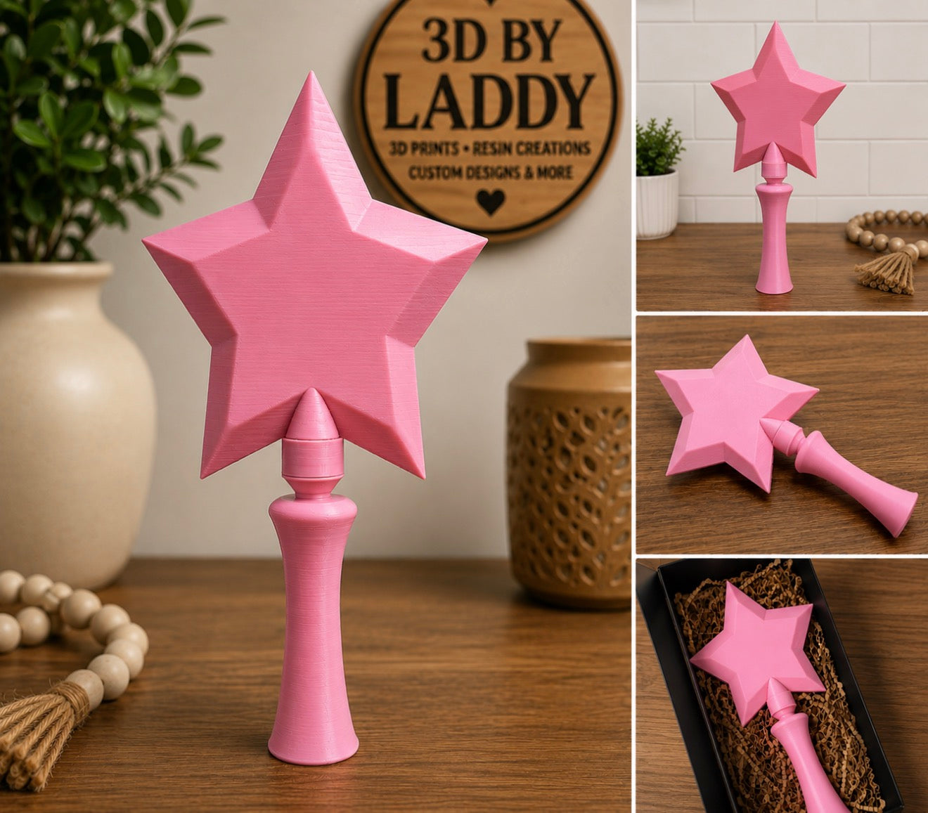 Tap to Pay Fairy Wand | Contactless Payment Wand | NFC Payment Wand | Custom 3D Printed Magic Wand | Compatible with Tap-to-Pay Cards