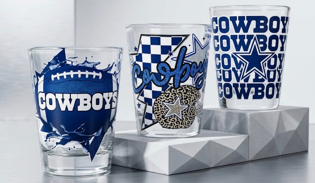 Dallas Novelty Shot Glasses