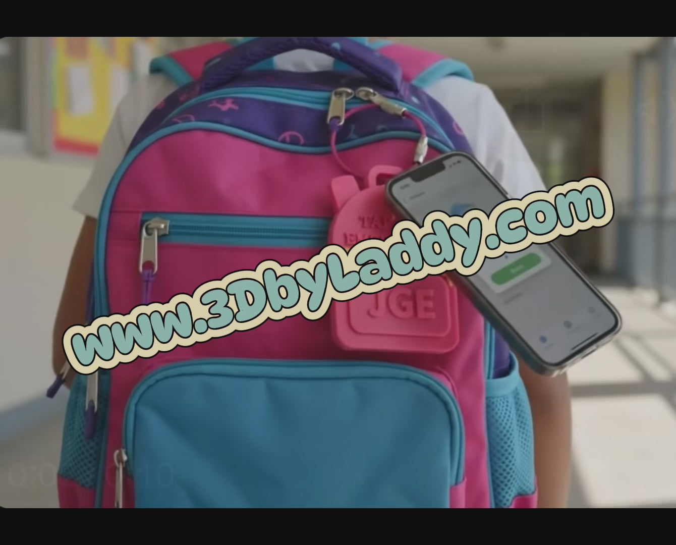 Custom NFC Emergency Contact Keychain | Tap for Emergency Contact Tag | Personalized Backpack, Luggage & Medical ID Tag | iPhone & Android