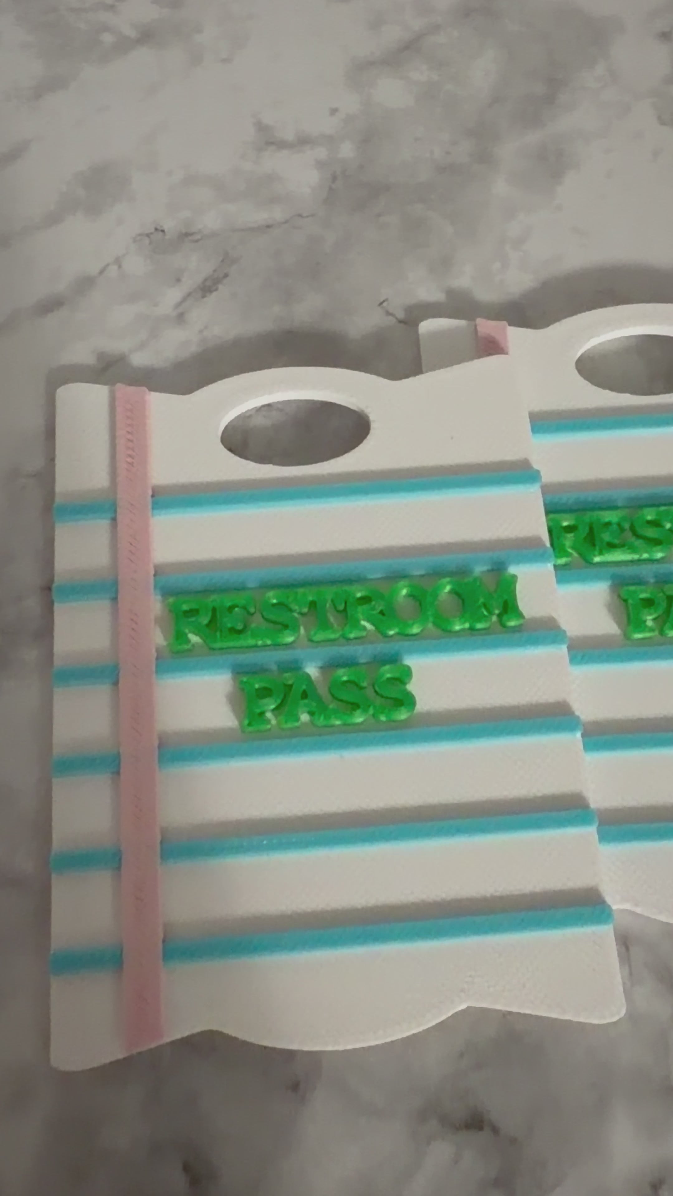 6 Piece Classroom Hall Pass Set – Restroom, Nurse, Office & Hall Passes (Copy)